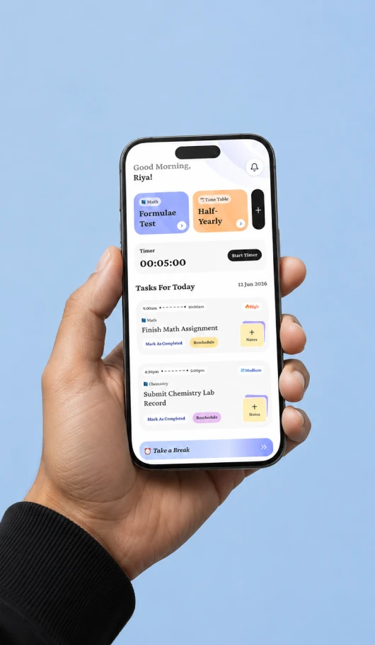 Interactive mobile app prototype demonstration on smartphone with touch interactions