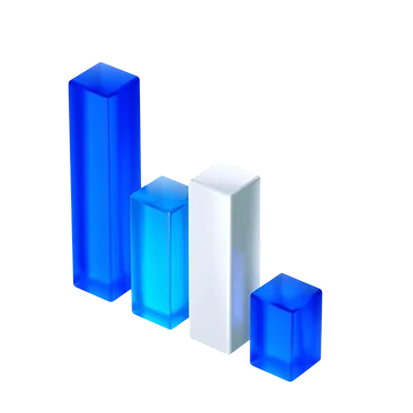 3D graphic illustrating synthesizing key UX insights